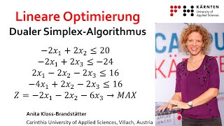 Dualer SimplexAlgorithmus  anschaulich erklärt [upl. by Cliffes]