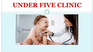 under five clinic gnm 2nd year child health nursing [upl. by Donnelly]