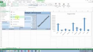 Excel Tipps und Tricks 72 Blitzschnell eingebettetes 2DStandardSäulendiagramm erstellen [upl. by Eetsud]