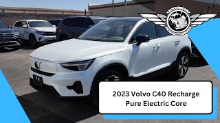 2023 Volvo C40 Recharge Pure Electric Core [upl. by Winthorpe]