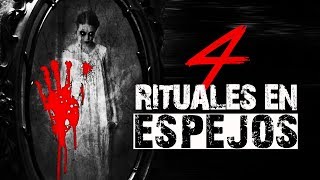 4 Rituales frente al espejo que no deberías intentar Parte 2 │ MundoCreepy │ NightCrawler [upl. by Fanning]