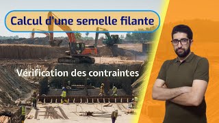 Calcul des semelles filantes 2 [upl. by Narot]