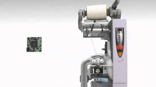 Autotense Yarn Winding Machine [upl. by Simonetta171]