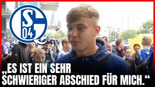 AUFREGENDER TAG ANGRIFFSSPIELER VON SCHALKE 04 KÜNDIGT SEINEN AUSGANG AN S04 HEUTE [upl. by Anol]