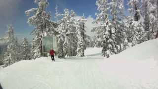 Timberline Ski Run  The Bonezone [upl. by Odnavres]