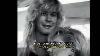 guns roses  sweet child o mine letra español y al inglés [upl. by Ellertnom]