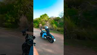 Role de Gs800 Ninja e Harley na estrada foryou shortsfeed motovlog shorts [upl. by Htebasile]