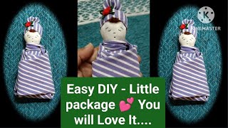 Its so Cute 🥰 Superb Doll Making Idea with Fabric Scraps  You will Love It  DIY Fabric Craft [upl. by Bellew]