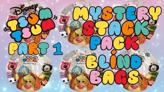 Tsum tsum mystery stack pack series 4 part 1 [upl. by Atnod135]