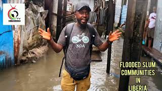 The Communities that they will not normally show in Liberia In the raining season many go homeless [upl. by Supple224]