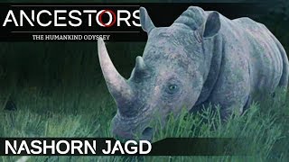 ANCESTORS NASHORN JAGD Ancestors The Humankind Odyssey Deutsch German Gameplay 52 [upl. by Ripley]