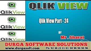 QlikView Part 24 by Shrat [upl. by Oizirbaf]