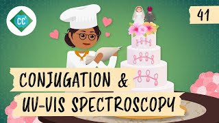 Conjugation amp UVVis Spectroscopy Crash Course Organic Chemistry 41 [upl. by Martres429]