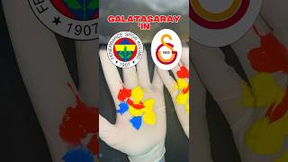 Fenerbahçe ve Galatasaray 1 Takım Olsaydı Renkleri Ne Olurdu fenerbahçe galatasaray eğlence [upl. by Nira846]