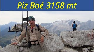 Dolomiti PIZ BOE  3152 mt  8 agosto 2015 HD [upl. by Odnalra]