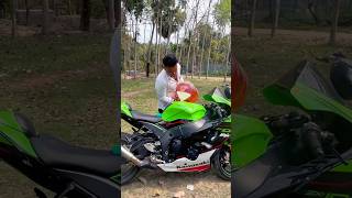 New trending song millionaire kwasaki ninja Zx10r shorts zx10r kawasakininja kwasaki fkj [upl. by Daveda]