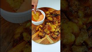 Crispy Smashed Potatoes crispy plantbased vegan crispypotatochips [upl. by Amadeo895]