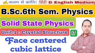 Solid State PhysicsLec17BSc 6th Sem Physicsby Navneet Gautam [upl. by Yerffoej810]