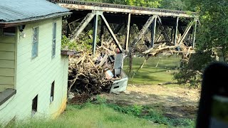 Newport TN the day of the flood and revisited on day 7 [upl. by Nnaacissej]