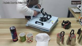 How to use 8in1 Tumbler Heat Press [upl. by Maice]