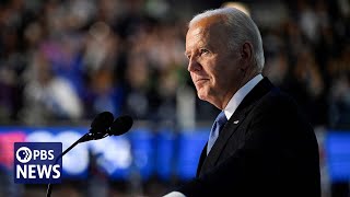 WATCH Biden’s full speech at 2024 Democratic National Convention  2024 DNC Night 1 [upl. by Acceber]