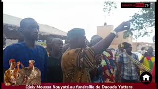 DJELY MOUSSA KOUYATE AU FUNÉRAILLE DE DAOUDA YATTARA 2024 [upl. by Ardnuahc]