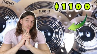 MEINL CLASSSICS CUSTOM DUAL CYMBAL REVIEW meinlcymbals drums review [upl. by Gayleen]