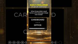 The 1 Club Quiz  Daily Challenge  Question 21 [upl. by Ecnedac]