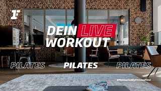 Fitness First Live Workout  Pilates mit Sandra [upl. by Sherline151]