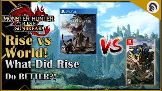 Is Monster Hunter Rise Better Than Monster Hunter World [upl. by Clareta]