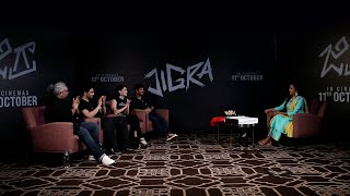 Jigra Movie Team Interview About Movie  Alia Bhatt Vedang Raina Vasan Bala Rahul Ravindran  FP [upl. by Notla]