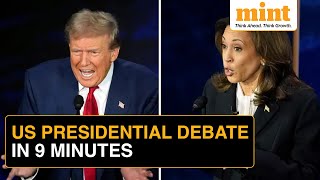 US Presidential Debate 2024 Top Highlights  Kamala Harris Vs Donald Trump  Best 9 Minutes [upl. by Dloreh]