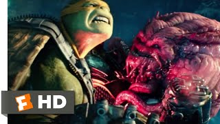 Raph Faces the Leader of The Krang  Rise of the Teenage Mutant Ninja Turtles The Movie HD [upl. by Nirrad]