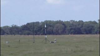 Two GMotor Cluster Rocket Onboard Video Nov 21 2009 [upl. by Tiedeman550]