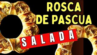 ROSCA SALADA de PASCUAS🥔 papa 🧅 cebolla 🧀 queso ROSCA [upl. by Fergus]