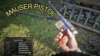 MAUSER C96 PISTOL  Red Dead Redemption 2 FPS [upl. by Jerry]