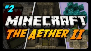 Minecraft The Aether II  Ep 2  Dungeon Dangers [upl. by Jaycee]