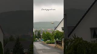 📍Heiligenstadt Thüringen rain clouds mountains bike sonntag weather [upl. by Colleen]