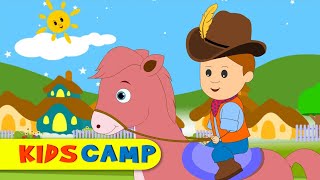 Yankee Doodle Went To Town  Nursery Rhymes And Kids Songs by KidsCamp [upl. by Covell]