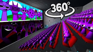 Incredibox Sprunki  All Purple 360°  CINEMA HALL  VR360° Experience [upl. by Nima]