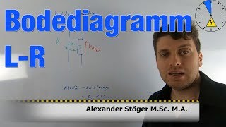 Bodediagramm L R Glied Betrag und Phasendiagramm [upl. by Ybsorc]