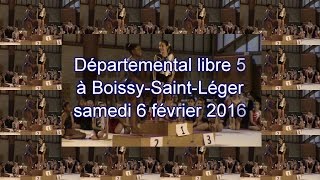 DEPARTEMENTAL LIBRE 5 BOISSY SAINT LEGER [upl. by Barbarese]