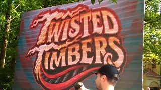 Kings Dominion 2018 Full Announcement  Twisted Timbers amp Winterfest [upl. by Rania517]