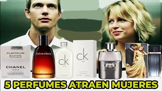 5 Perfumes De Hombre Con Feromonas Para Atraer Mujeres [upl. by Annawot]