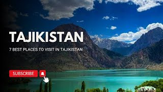 7 Beautiful Places to Visit in Tajikistan  Stunning Landscapes amp Hidden Gems [upl. by Graces257]