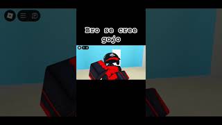 Bro se cree gojo roblox memes [upl. by Karmen452]