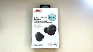 JVC Memory Foam Air Earbuds HA A10T Review [upl. by Amado]