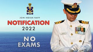 Navy SSC 2022 Officers Notification  Exam date Eligibility Selection Process Interview [upl. by Yazbak697]