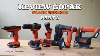 REVIEW GOPAK SYSTEM BLACK AND DECKER part 2 Cordless Nail Gun [upl. by Aij]