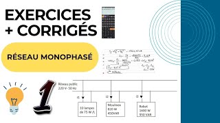 TD1 Exercice 1 corrigé  Courants alternatifs monophasés [upl. by Phyl]